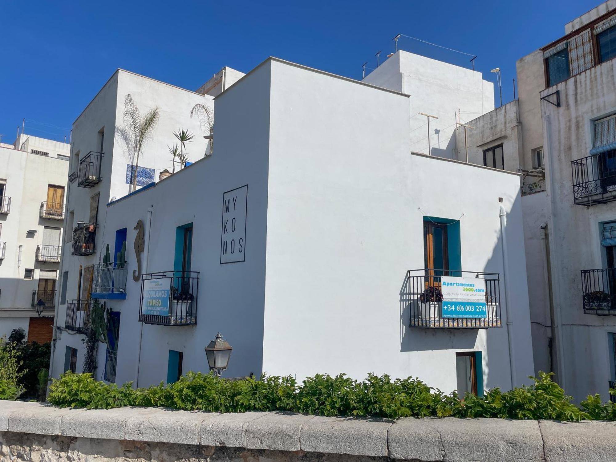 Peñíscola Apartamentos Mykonos 3000 מראה חיצוני תמונה